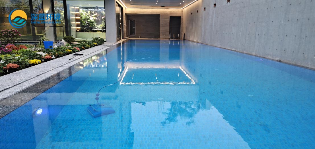 日照悅湖灣豪宅泳池項目